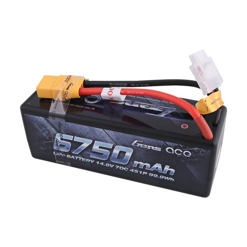 GENS ACE BATTERIE LIPO 4S 14.8V-70C-6750 (XT90)