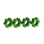 hexagones de roues alu anodises vert 4 7756g 280x280