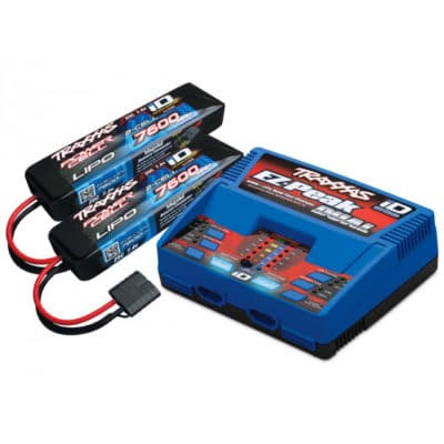 traxxas chargeur ez peak dual id 2972g 2x lipo 74v 7600mah 2869x