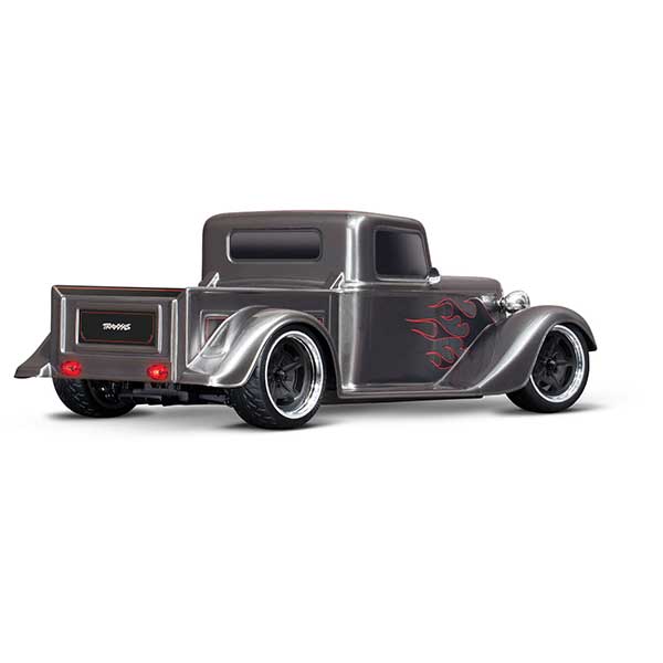 hot rod truck 4x4 110 brushed gris 4