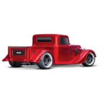 hot rod truck 4x4 110 brushed rouge 4