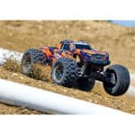 traxxas hoss 4x4 brushless vert 90076 4 sred