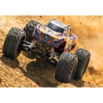 traxxas hoss 4x4 brushless vert 90076 4 sred