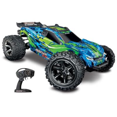 traxxas rustler 4x4 vxl brushless 67076 4