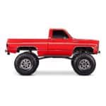 traxxas trx 4 chevrolet k10 cheyenne 1:10 rouge 92056 4 red