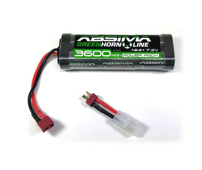 Absima – Batterie NIMH 7.2V 3600mAh Dean – 4100011