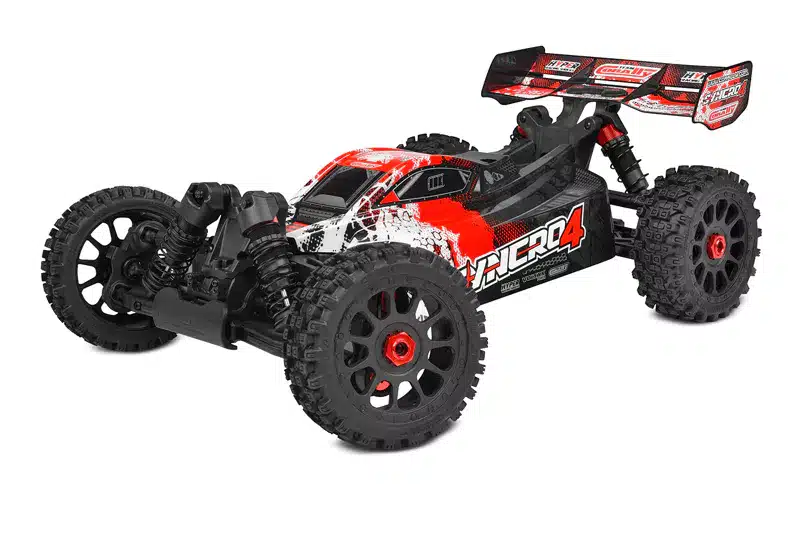 Team Corally – SYNCRO-4 – RTR – Red – Brushless Power 3-4S