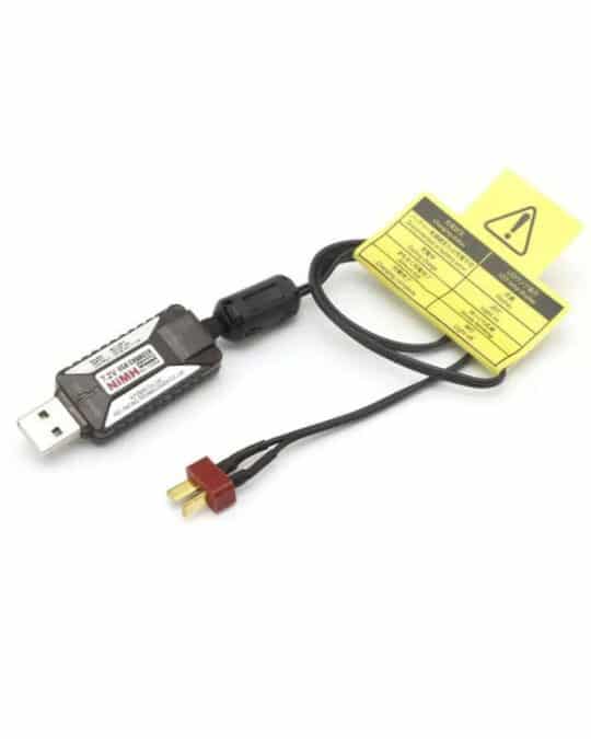 KYOSHO – USB DELTA PEAK CHARGER 1A (NIMH 7.2V – DEANS) – 72204